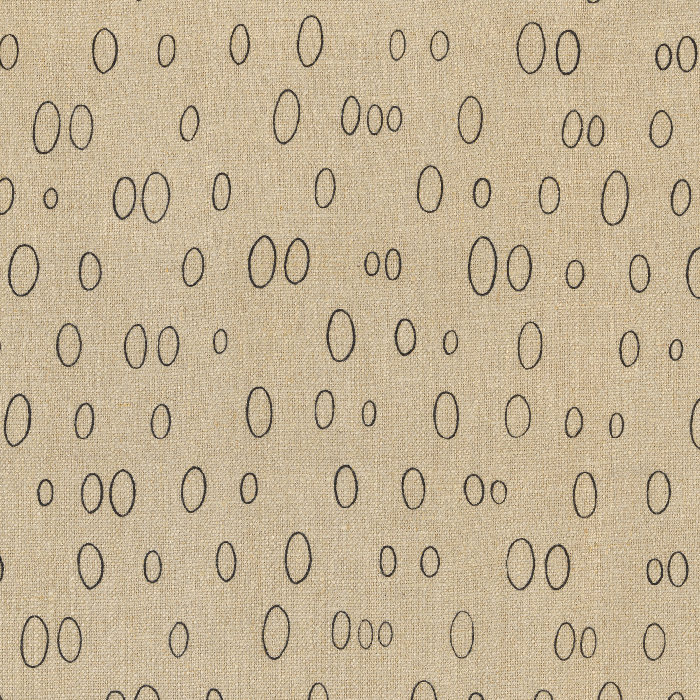 Joel Robinson. Ovals #2 textile. c.1951-1955