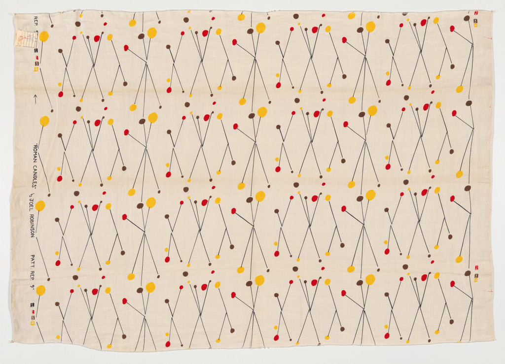 Roman Candles textile