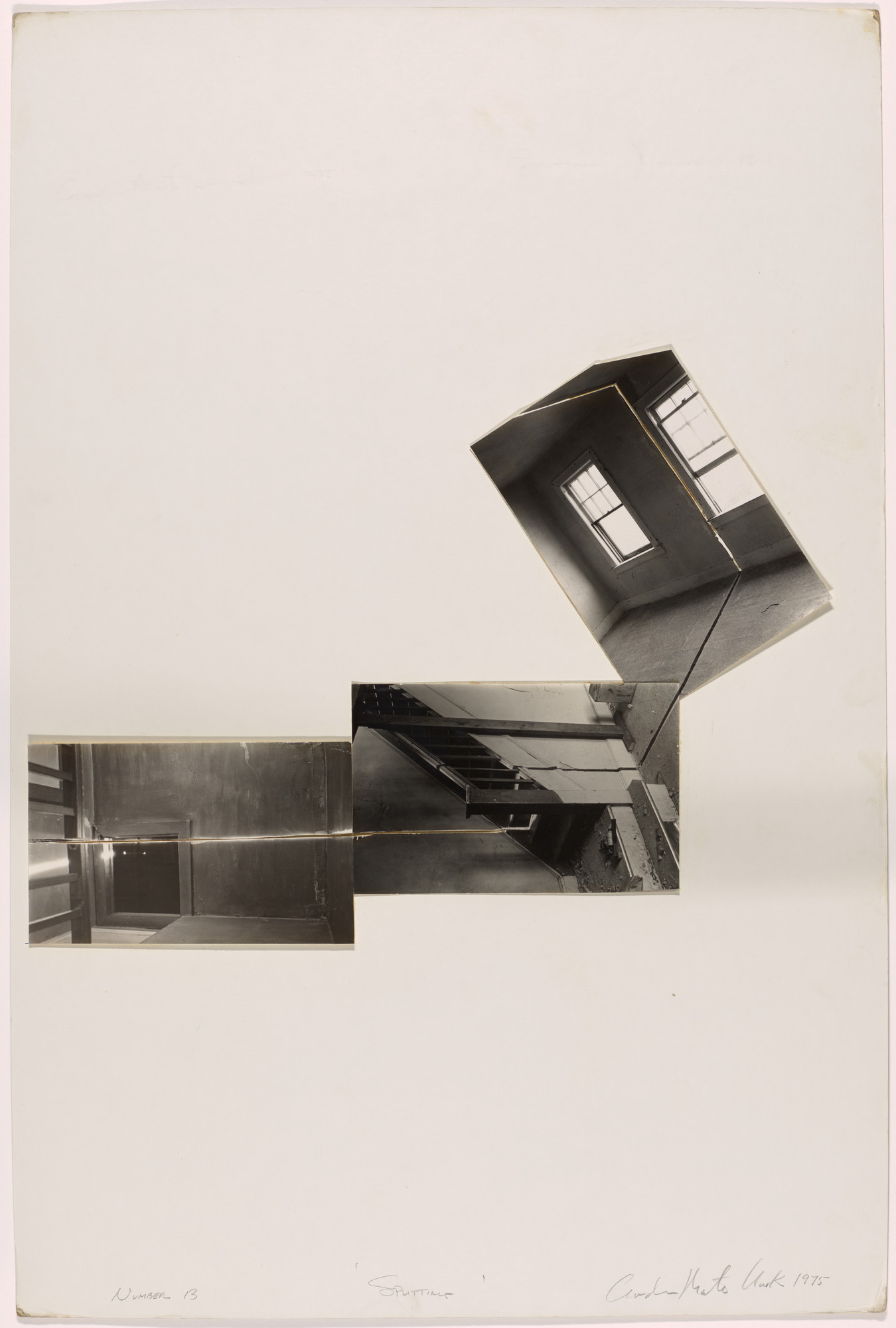 Gordon Matta-Clark. Study for Splitting