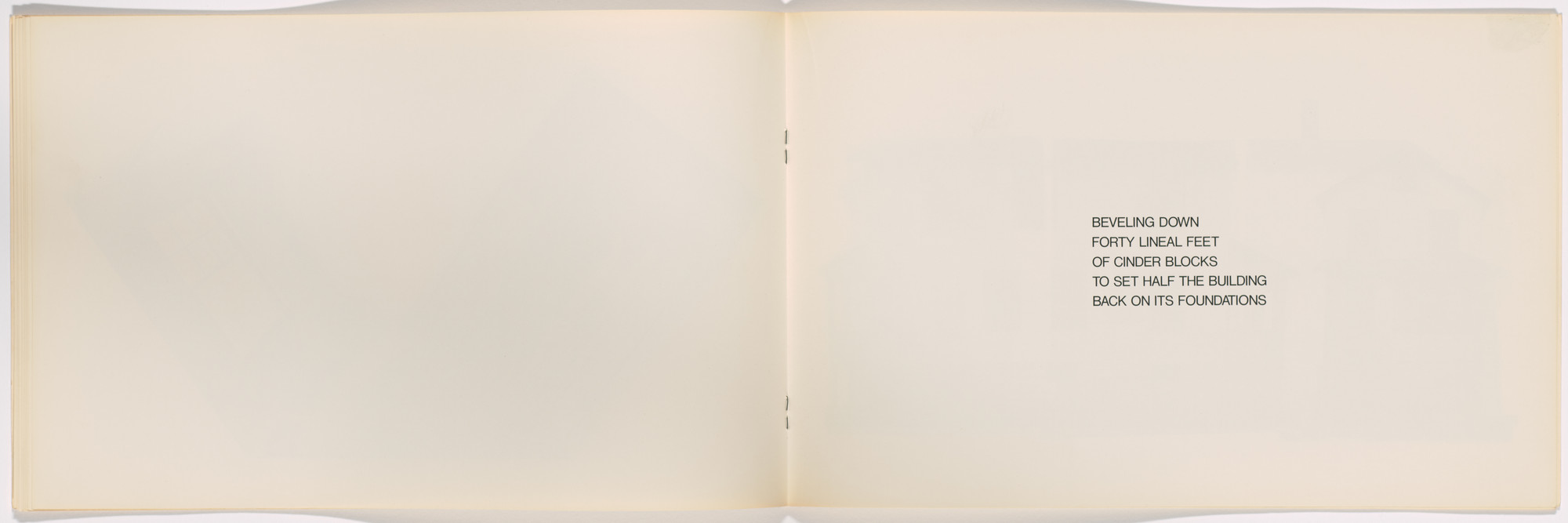 Gordon Matta-Clark. Splitting. 1974