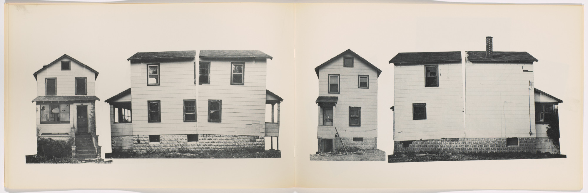 Gordon Matta-Clark. Splitting. 1974