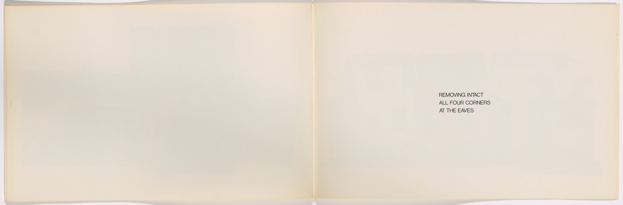 Gordon Matta-Clark. Splitting. 1974