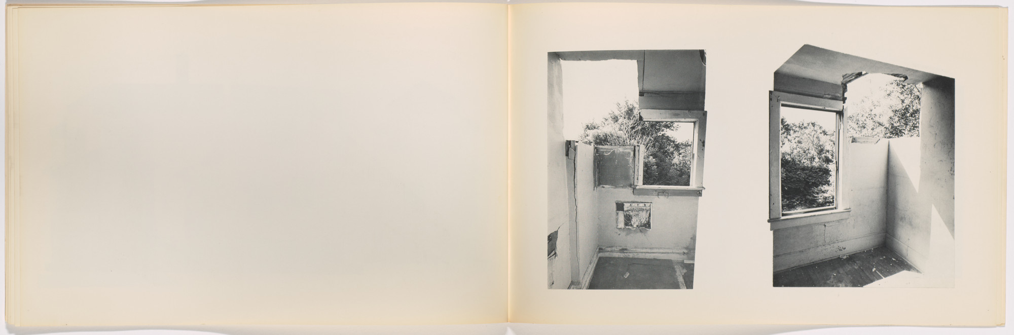 Gordon Matta-Clark. Splitting. 1974