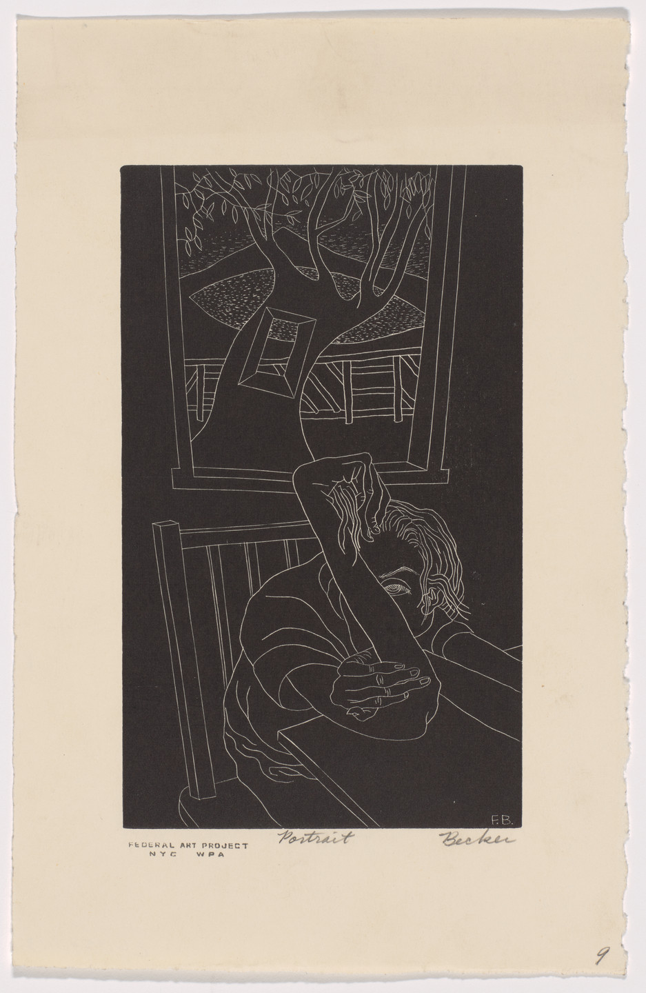 Fred Becker. Portrait. c. 1935