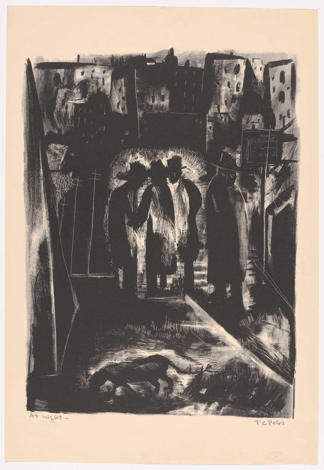 Theodore C. Polos. At Night