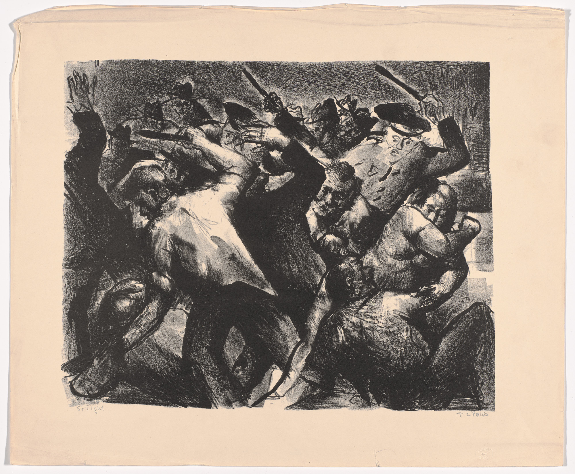 Theodore C. Polos. Street Fight