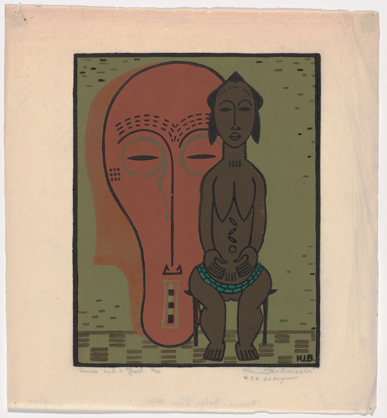Herman Bacharach. Venus and a Ghost. c. 1935–43