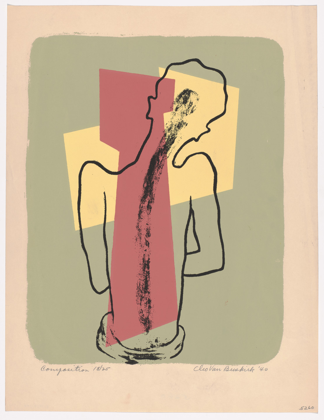 Cleo Van Buskirk. Composition. 1940