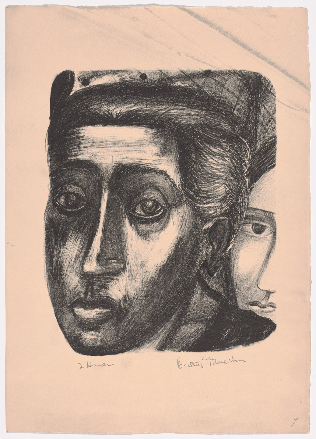 Beatrice Mandelman. Two Heads. c. 1935–43