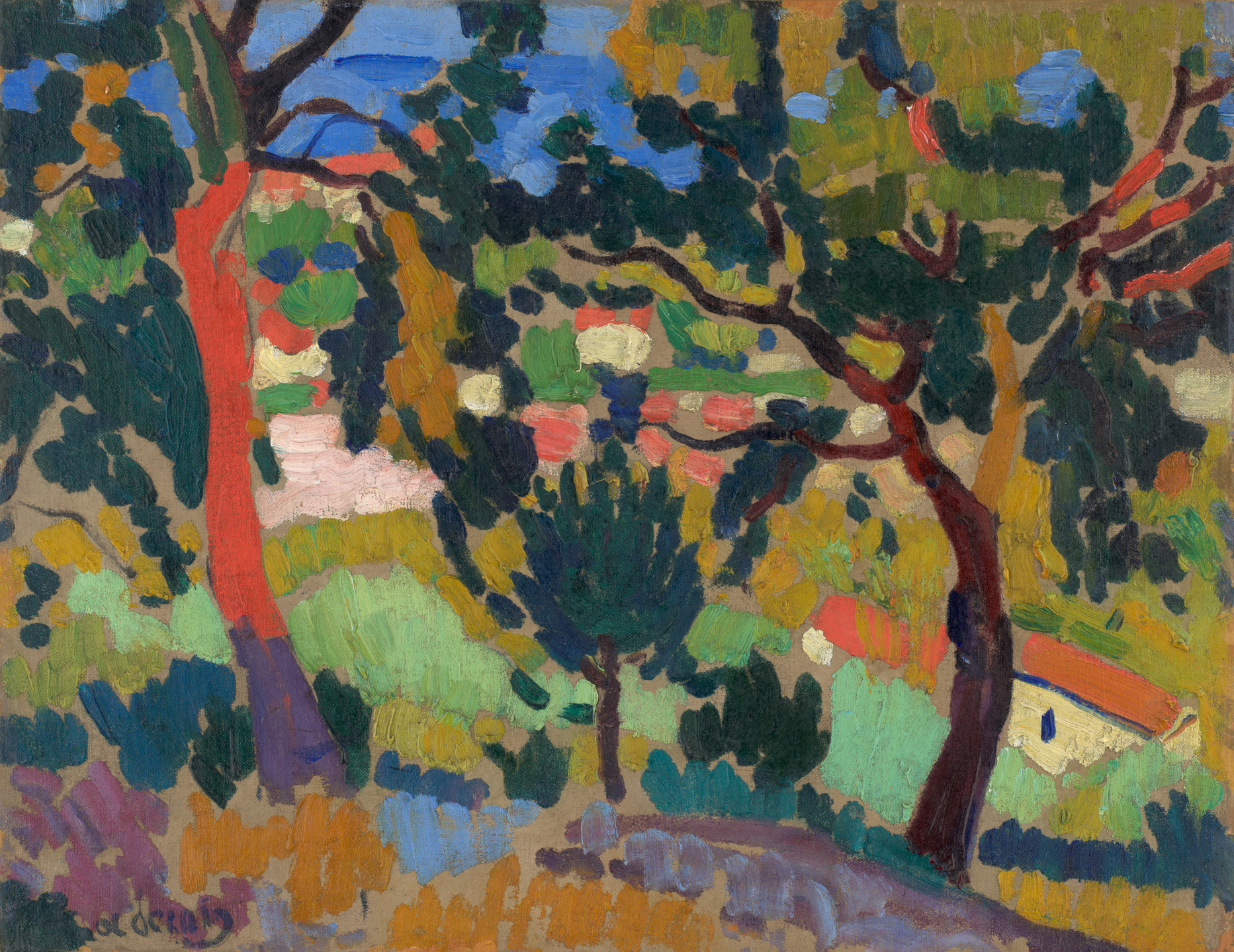 André Derain. L&#39;Estaque. 1906