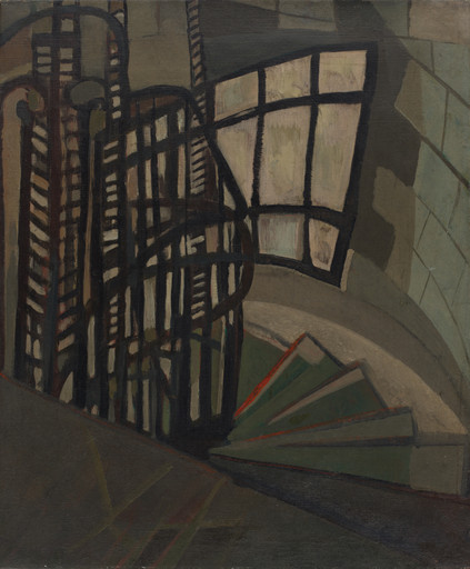 Lygia Clark. Composition. Staircase. 1948