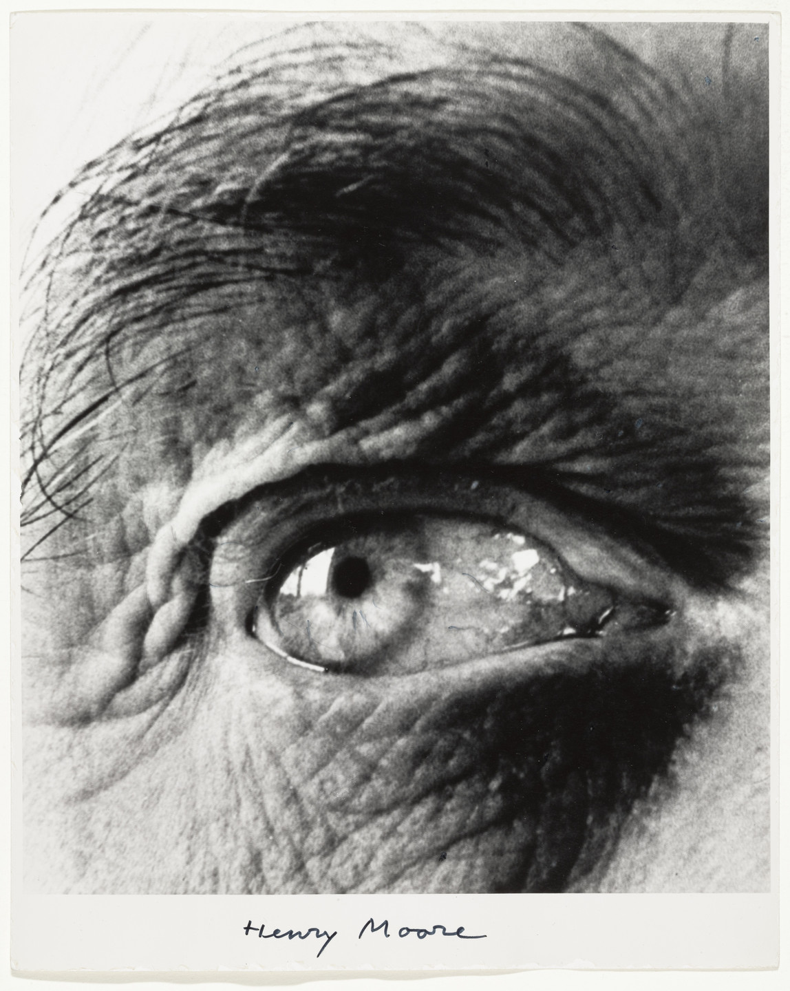 Bill Brandt. Henry Moore. 1960