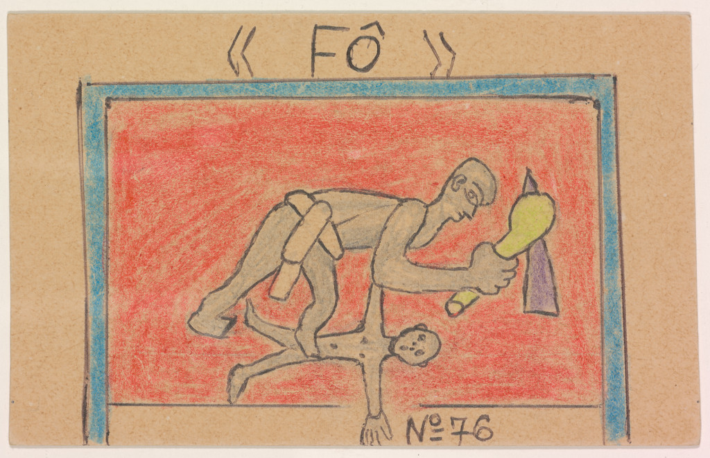 «FÔ» N° 76 from Alphabet Bété