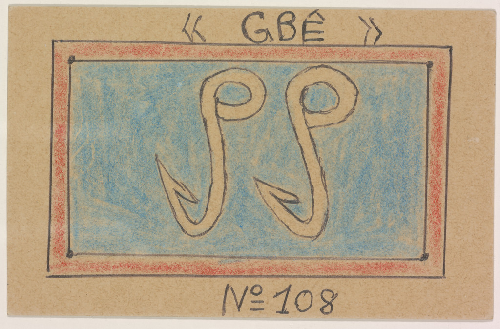 «GBÊ» N° 108 from Alphabet Bété