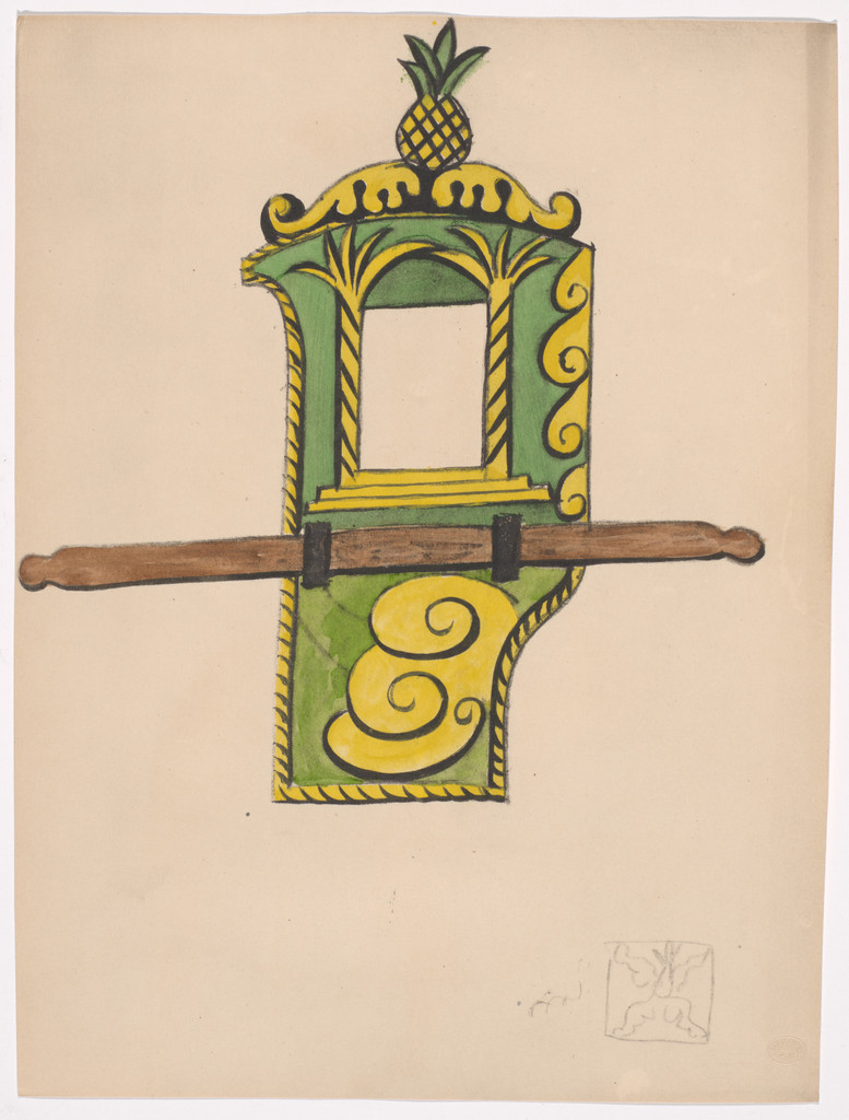Set design for the ballet Le Tricorne