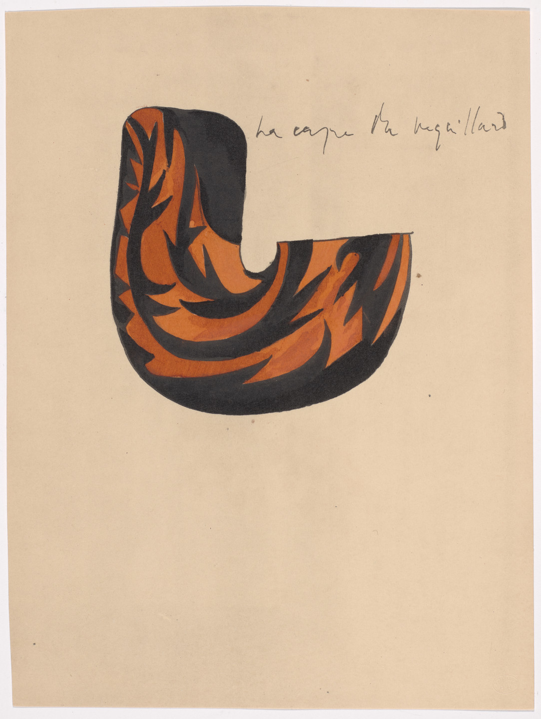 Pablo Picasso. Set design for the ballet Le Tricorne. 1920