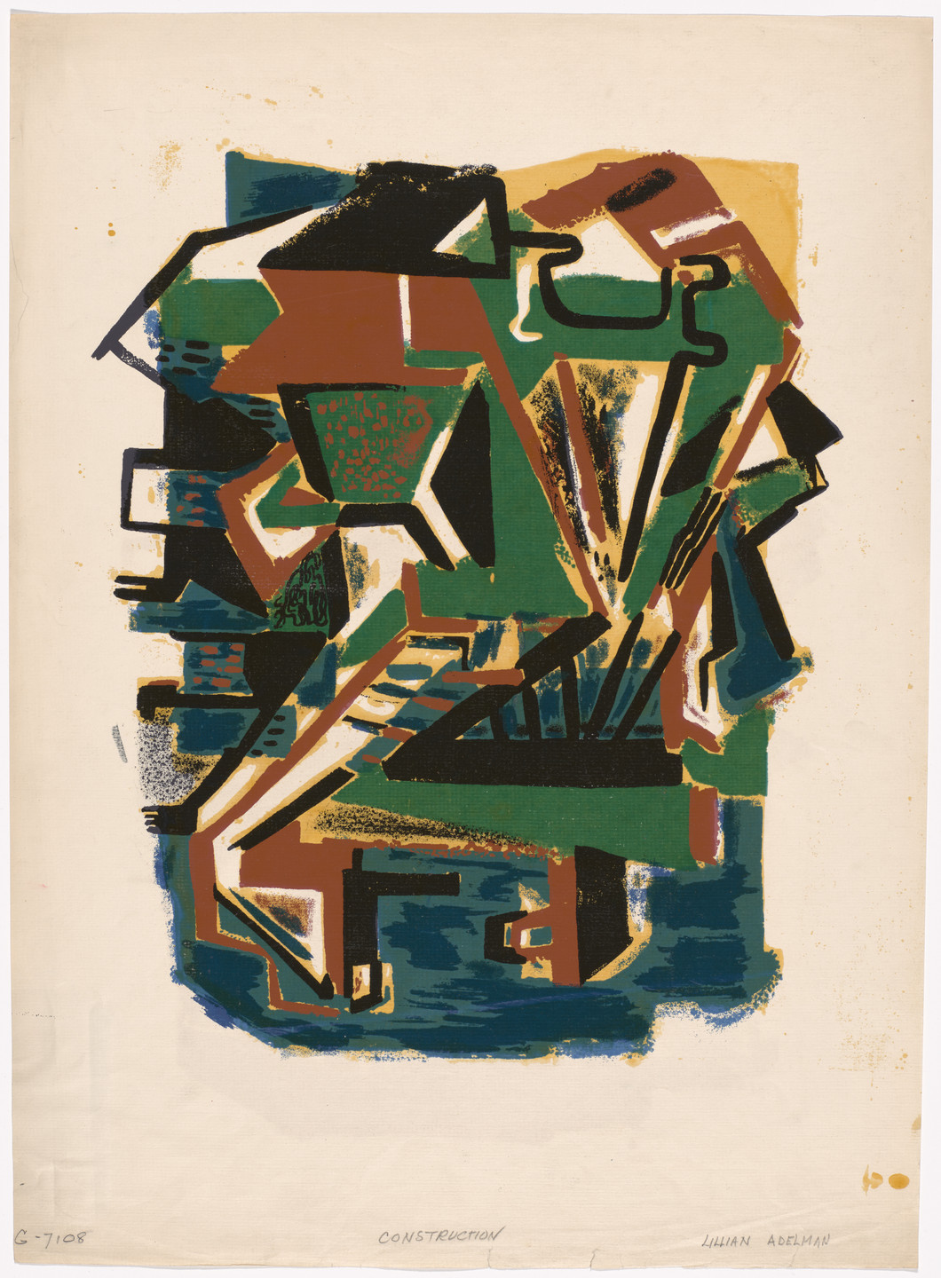 Lillian Adelman. Construction. 1941
