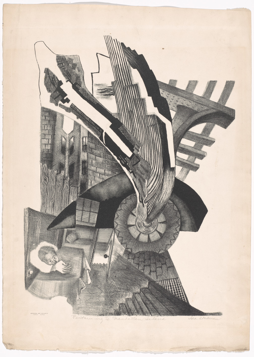 Ida Abelman. Pertaining to Manhattan Island. c. 1935–37
