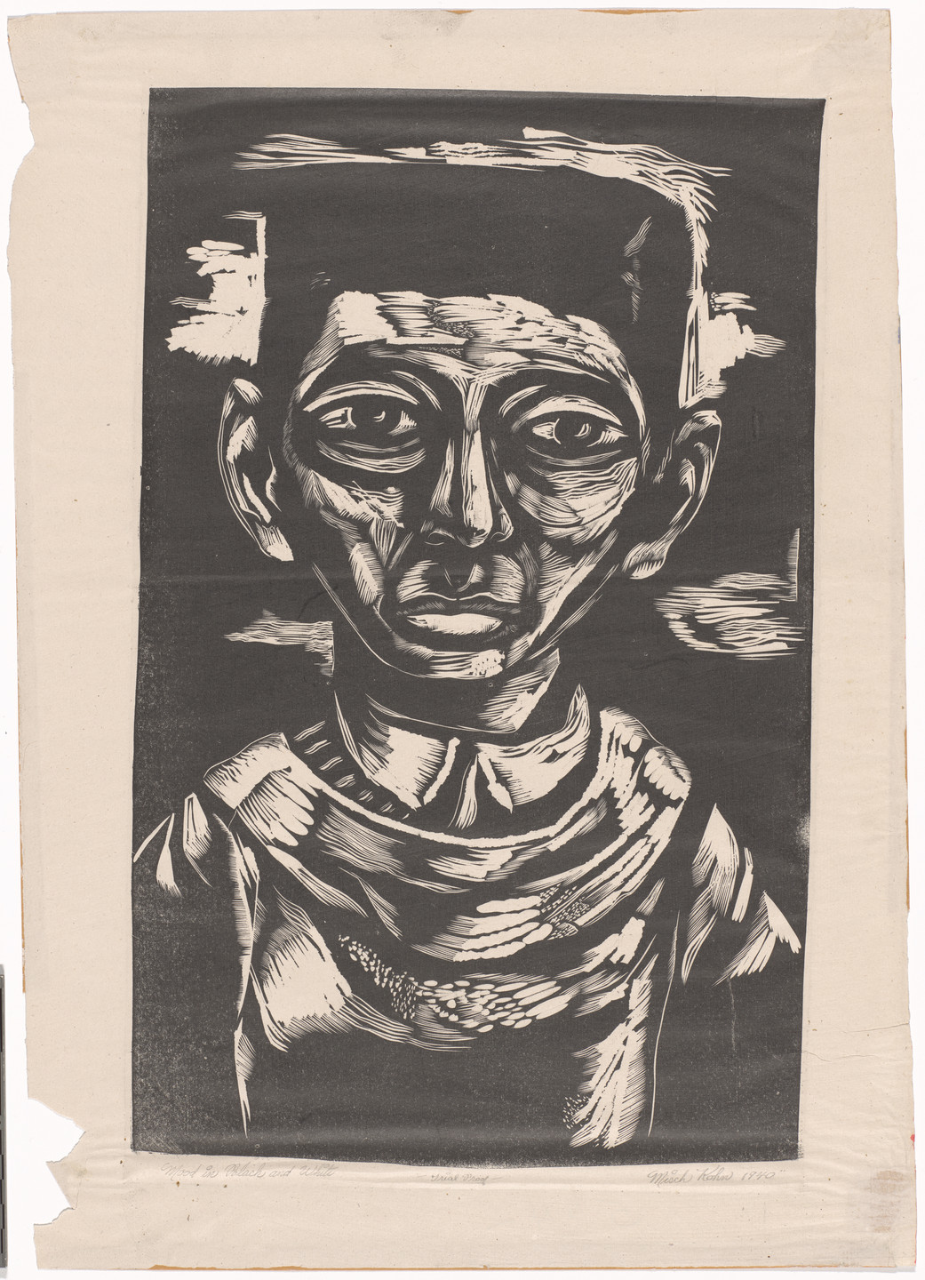 Misch Kohn. Mood in Black and White. 1940