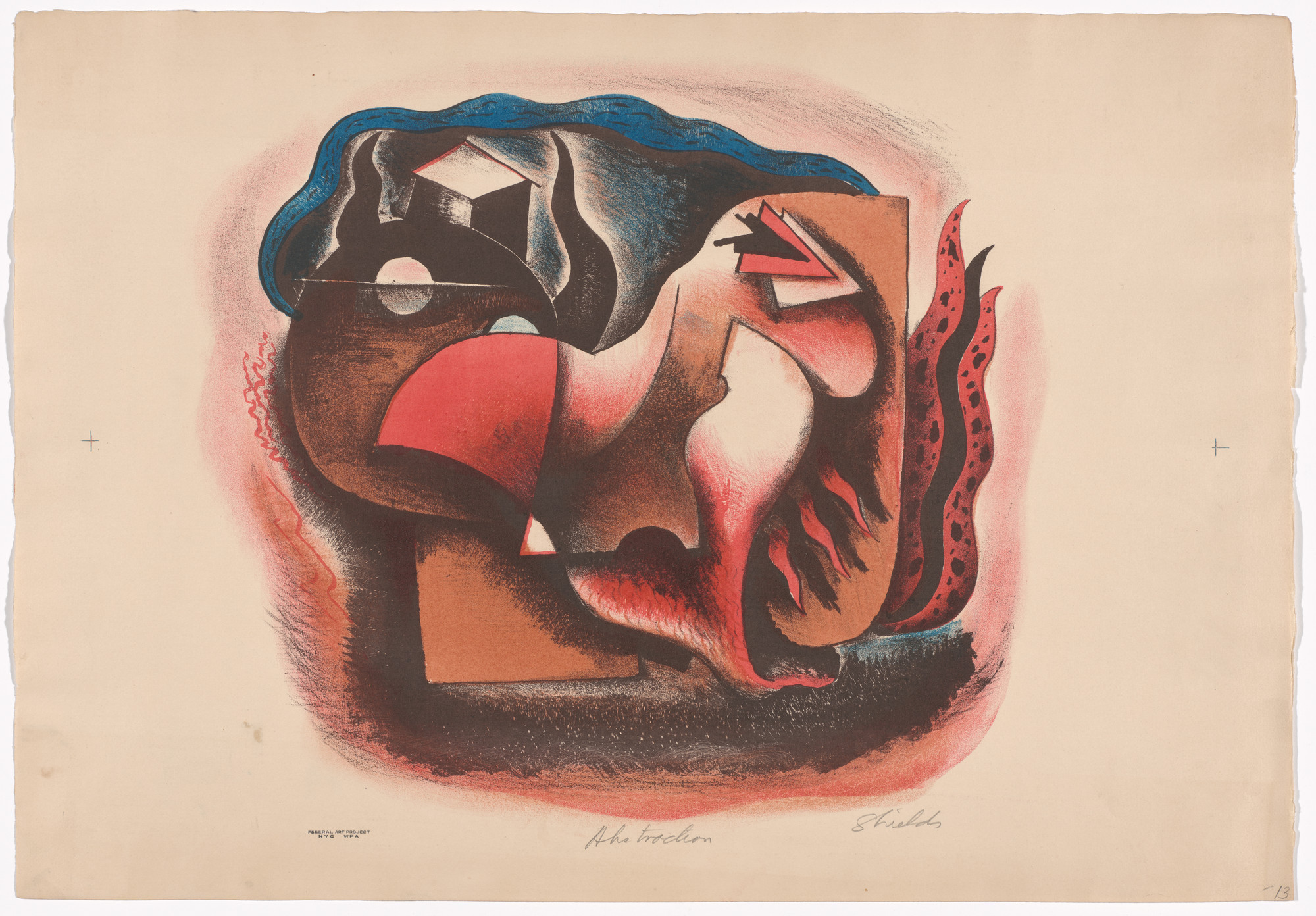 Francis Bernard Shields. Abstraction. 1938