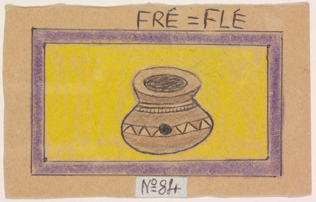 FRÉ=FLÉ N° 84 from Alphabet Bété