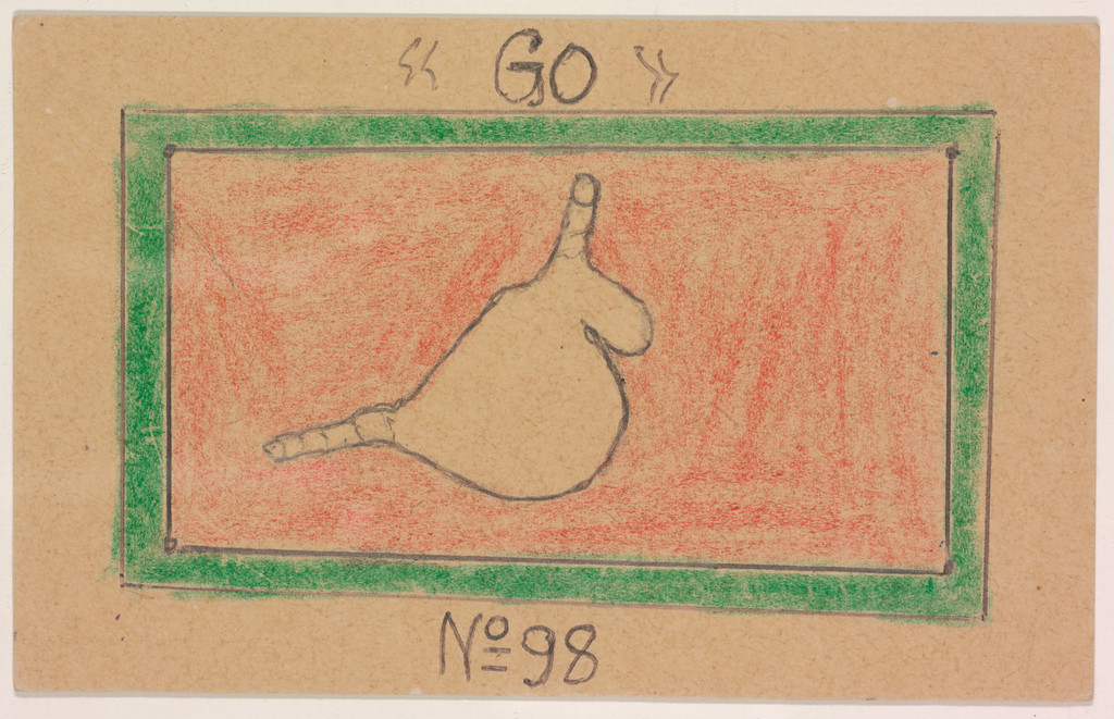 «GO» N° 98 from Alphabet Bété
