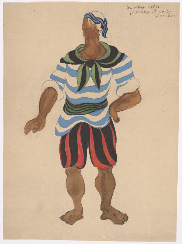 Costume design for the ballet Le Tricorne