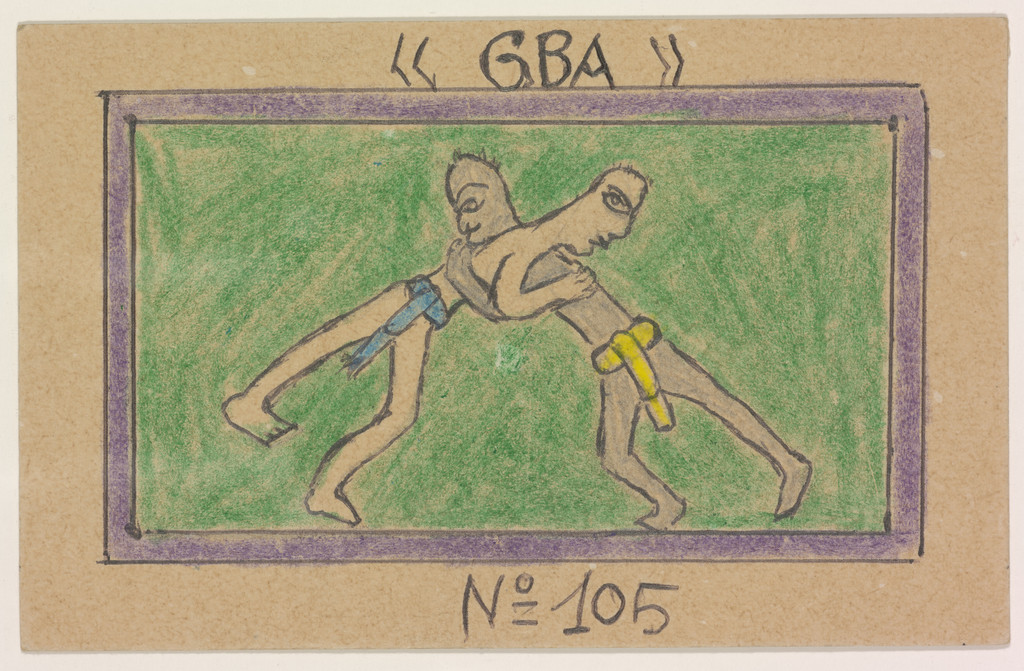 «GBA» N° 105 from Alphabet Bété