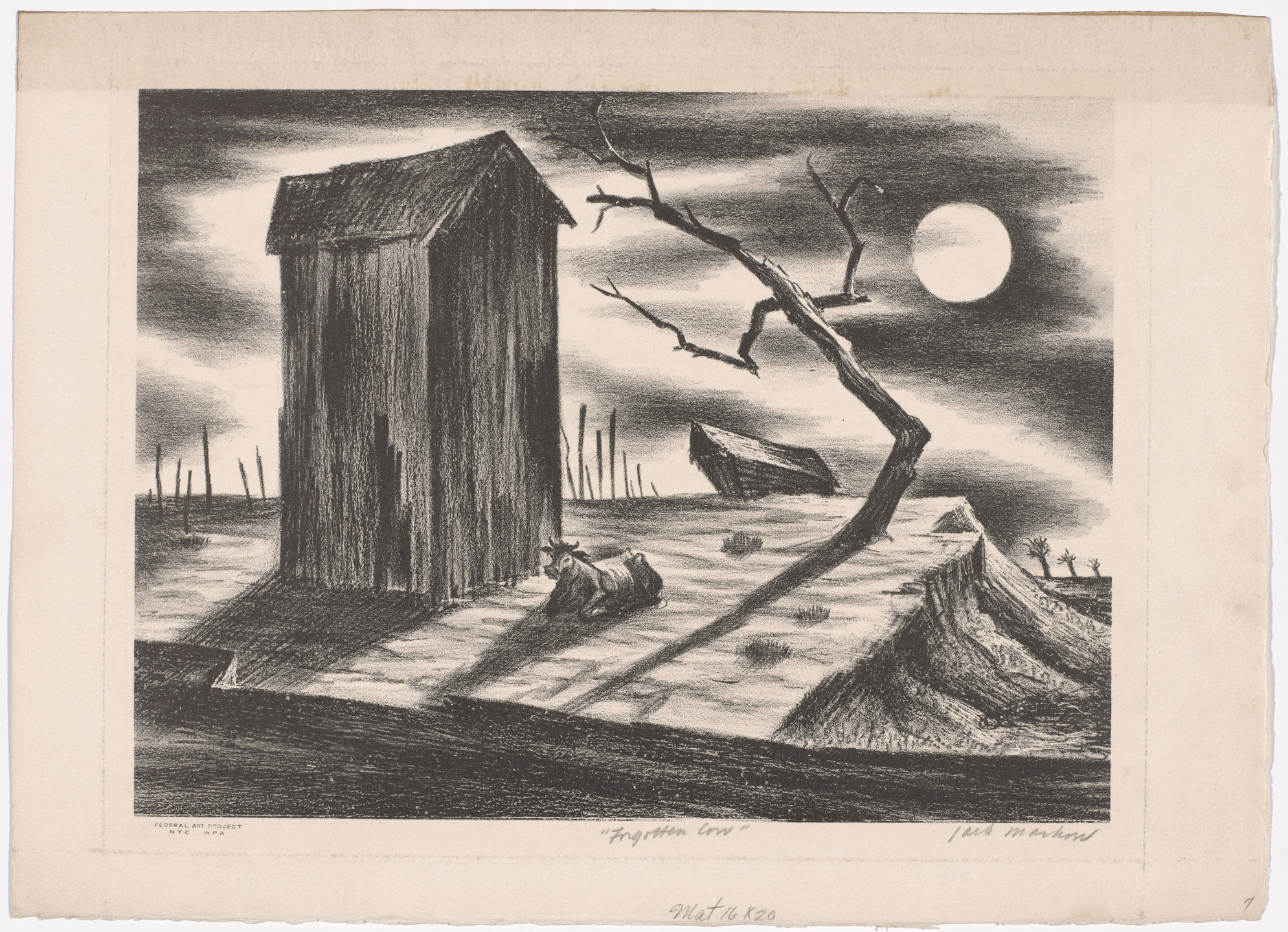 Jack Markow. Forgotten Cow. c. 1935–43