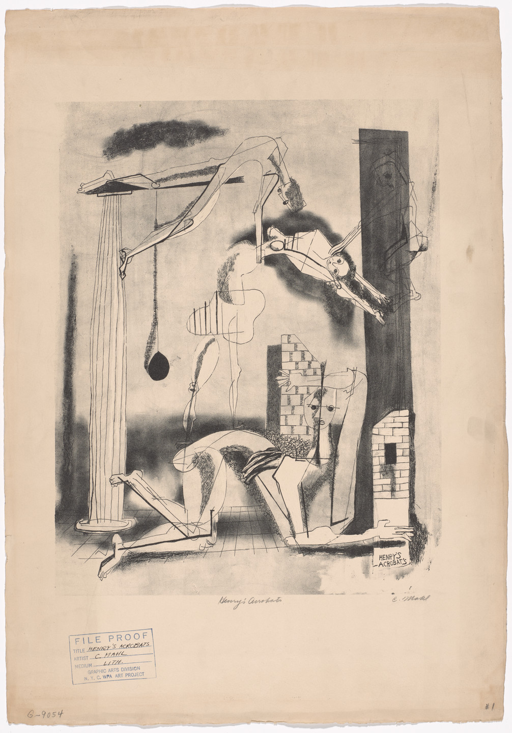 Claire Moore. Henry&#39;s Acrobats. c. 1935–43