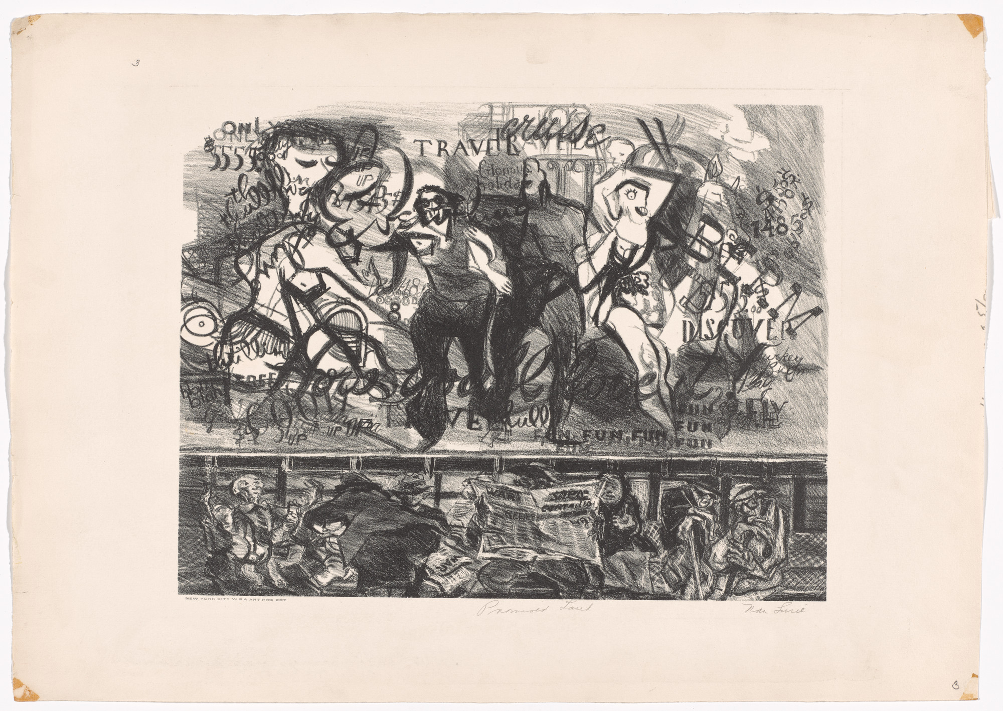 Nan Lurie. Promised Land. c. 1941–42