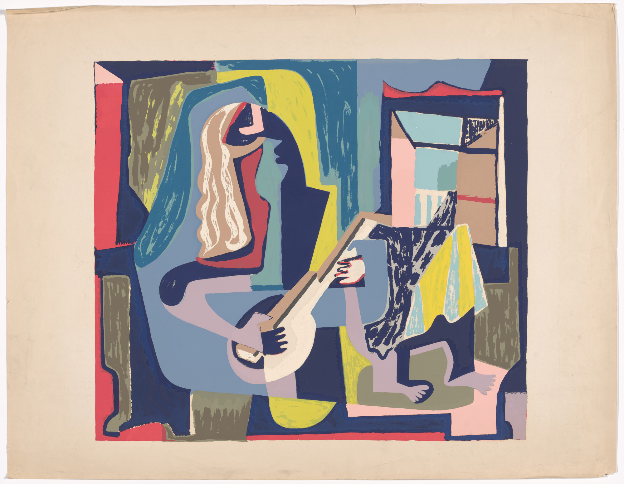 Miné Okubo. Abstraction