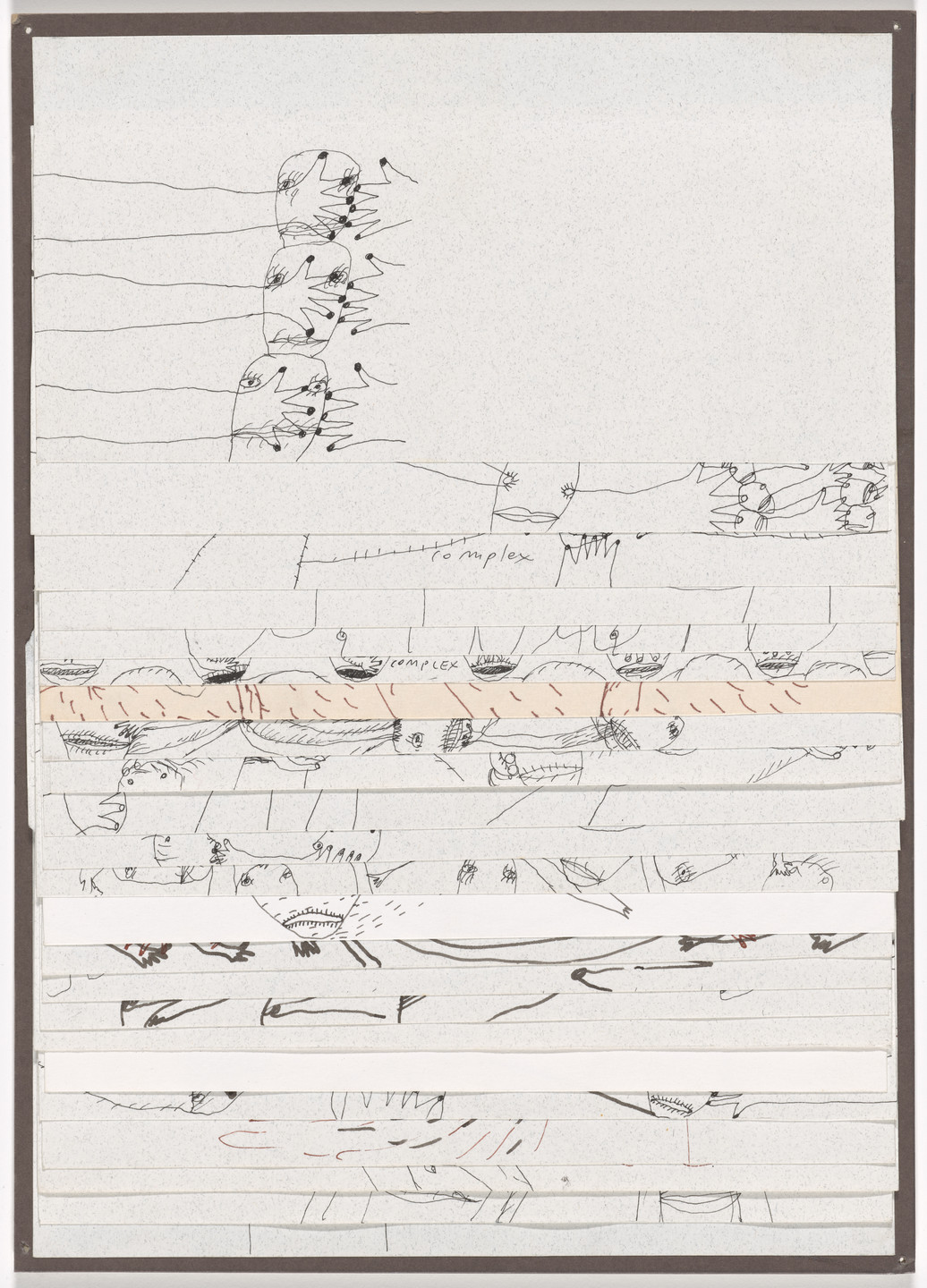 Dan Perjovschi. Wonderful World (A). 1994–97