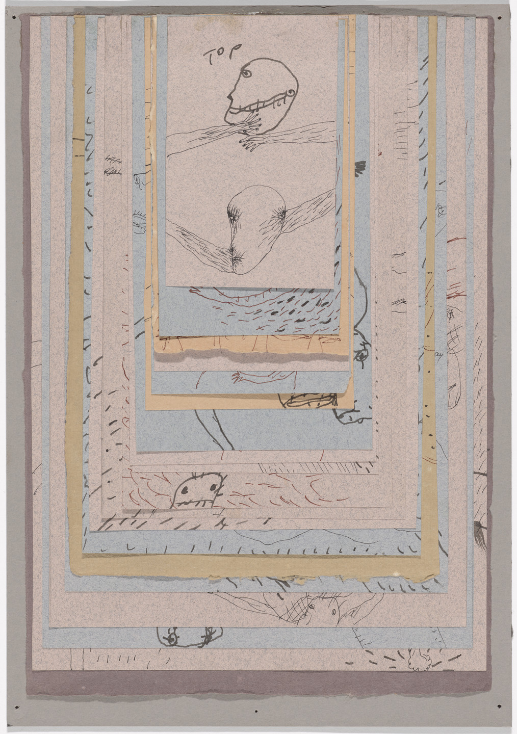 Dan Perjovschi. Wonderful World (A). 1994–97