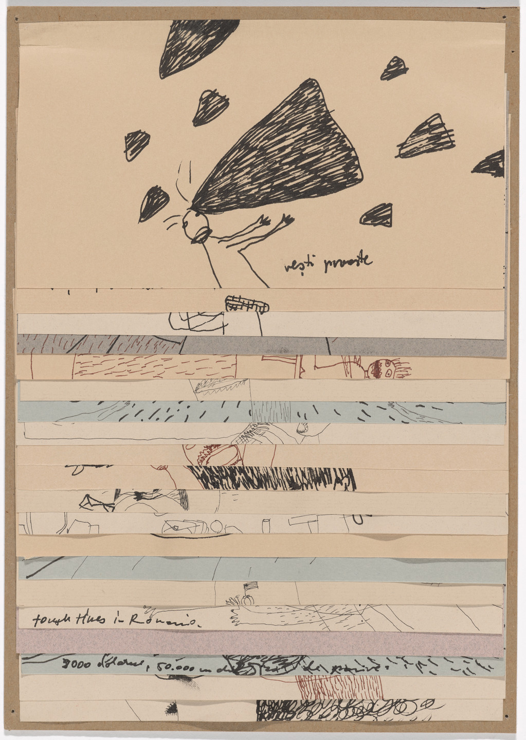 Dan Perjovschi. Wonderful World (A). 1994–97