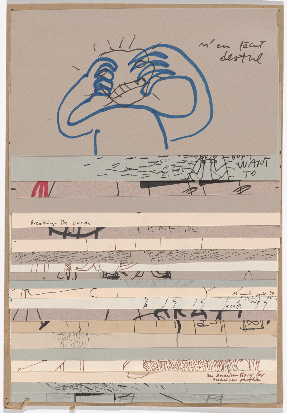 Dan Perjovschi. Wonderful World (A). 1994–97