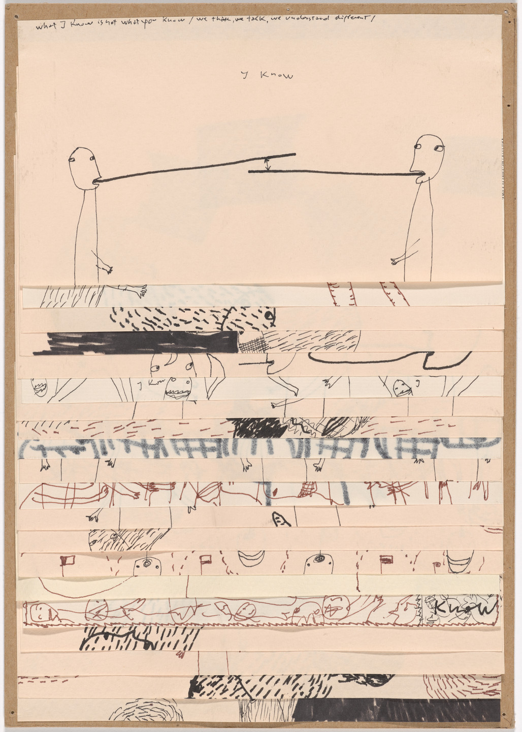 Dan Perjovschi. Wonderful World (A). 1994–97