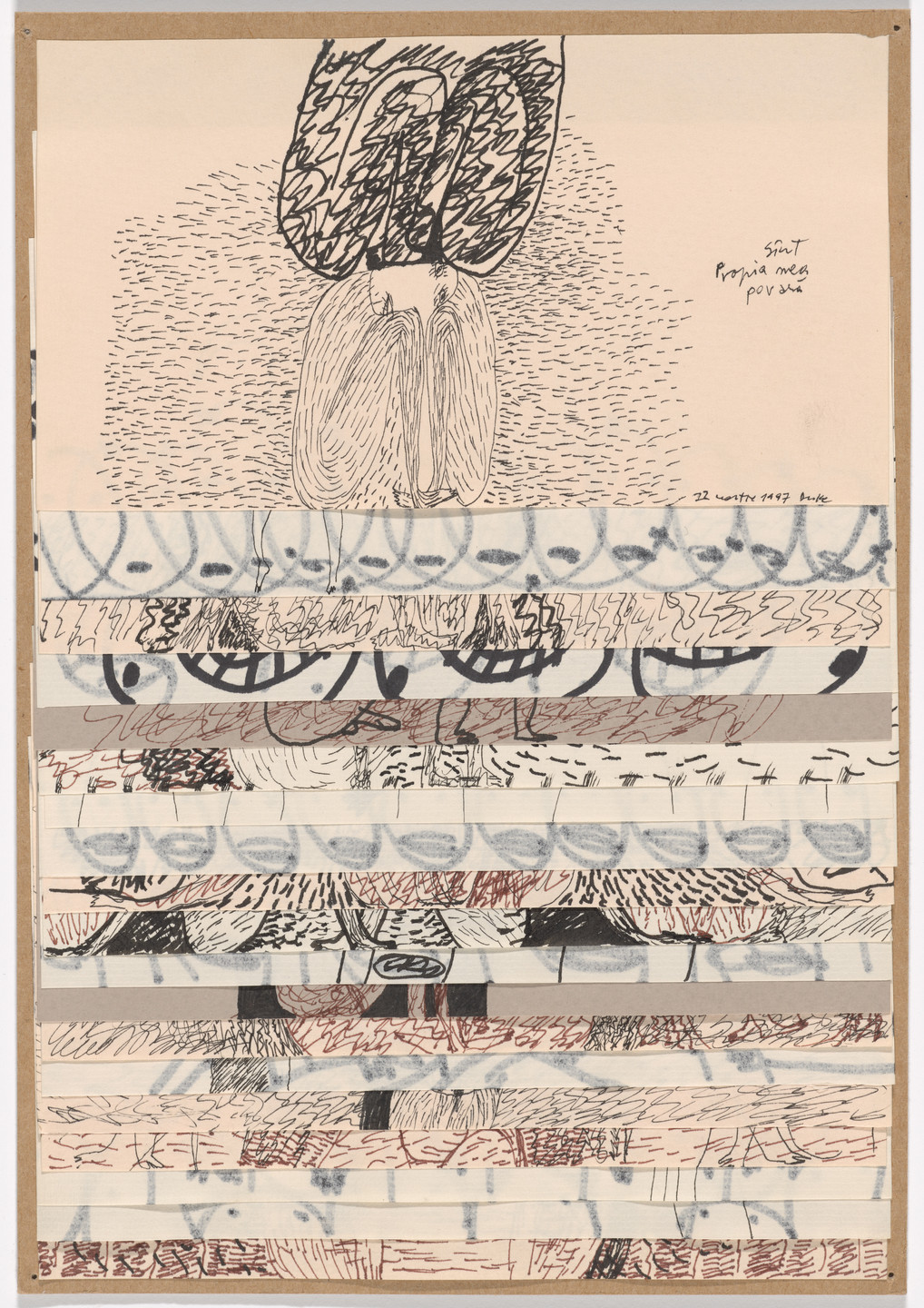 Dan Perjovschi. Wonderful World (A). 1994–97