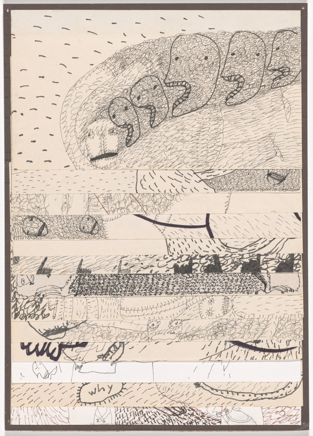 Dan Perjovschi. Wonderful World (A). 1994–97