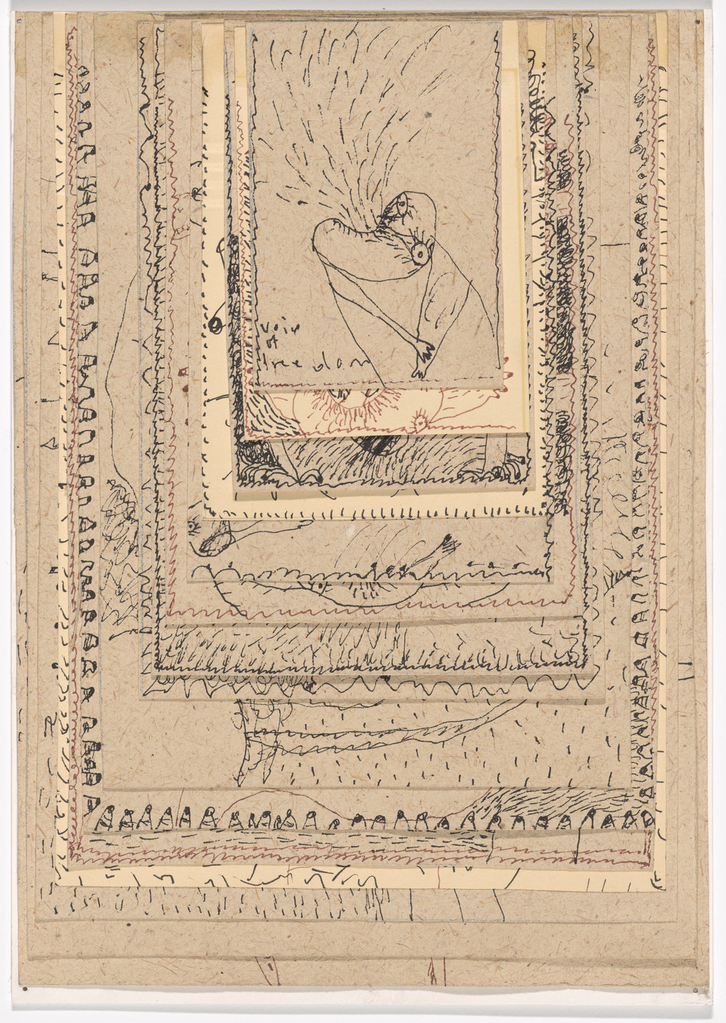 Dan Perjovschi. Wonderful World (A). 1994–97