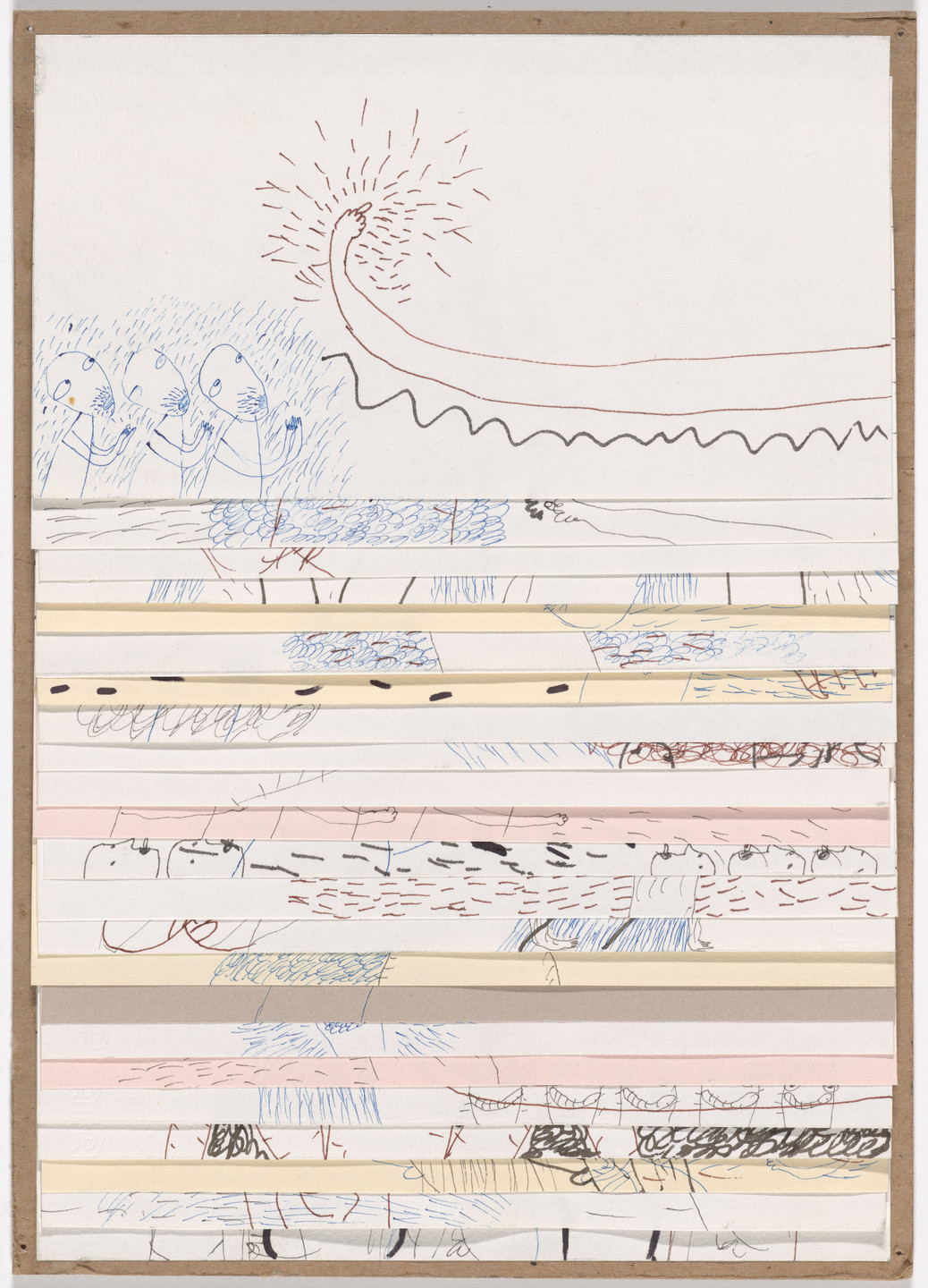Dan Perjovschi. Wonderful World (A). 1994–97