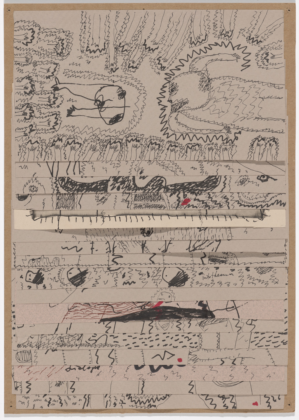 Dan Perjovschi. Wonderful World (A). 1994–97
