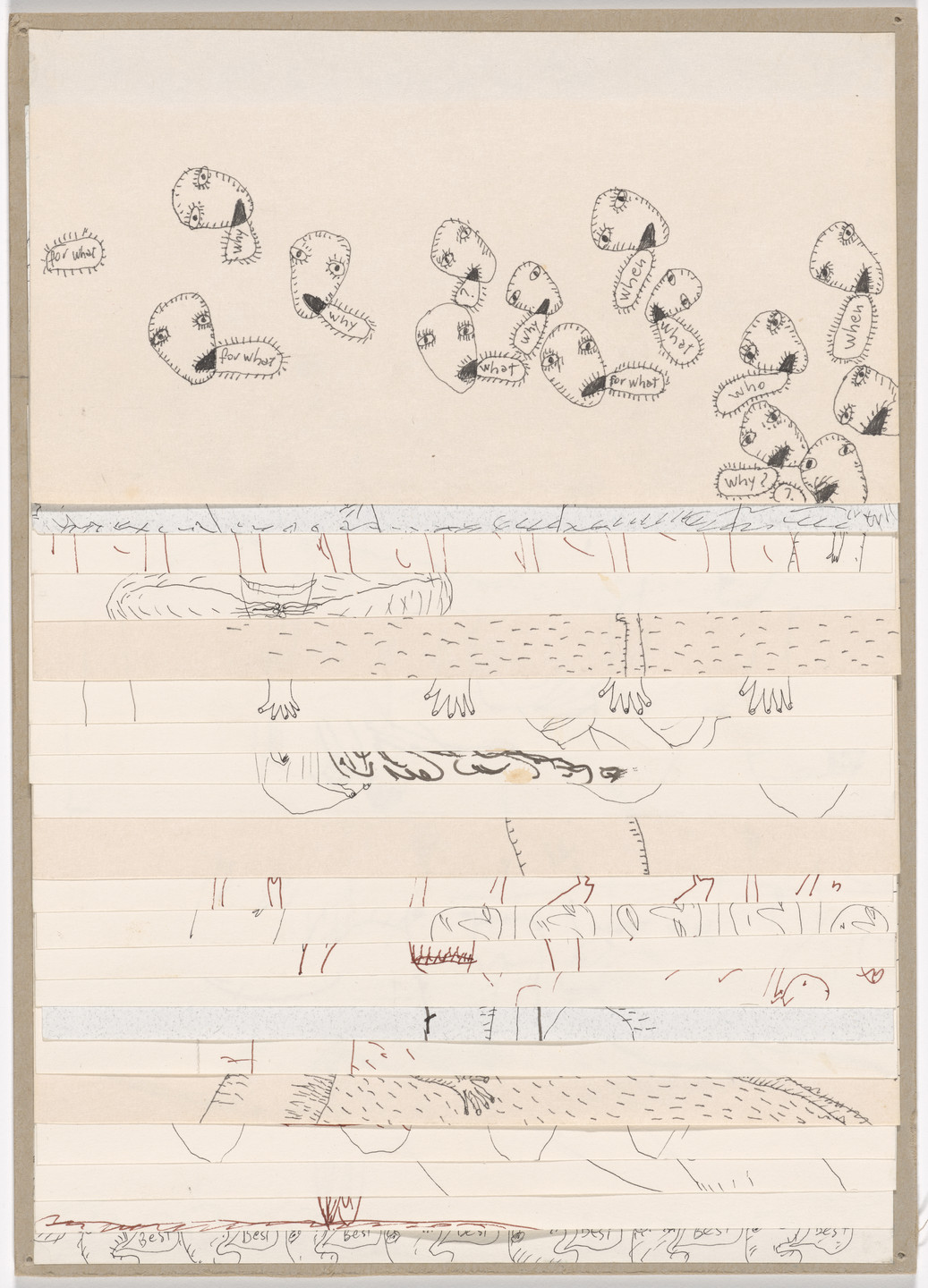 Dan Perjovschi. Wonderful World (A). 1994–97