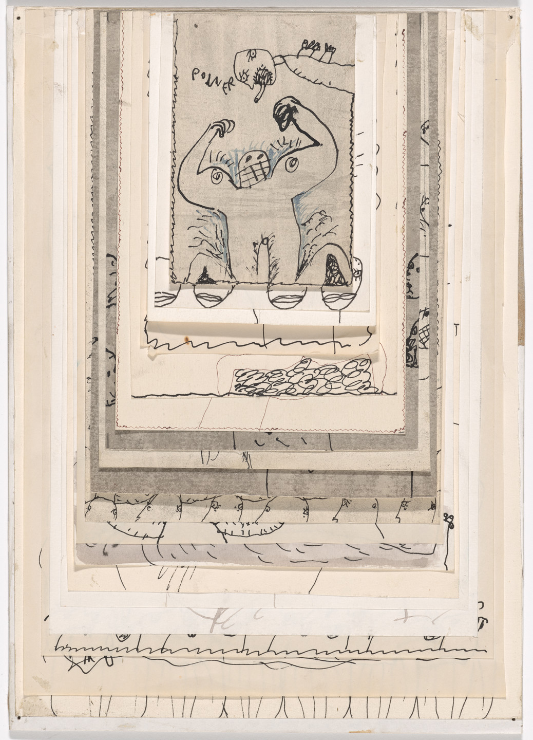 Dan Perjovschi. Wonderful World (A). 1994–97