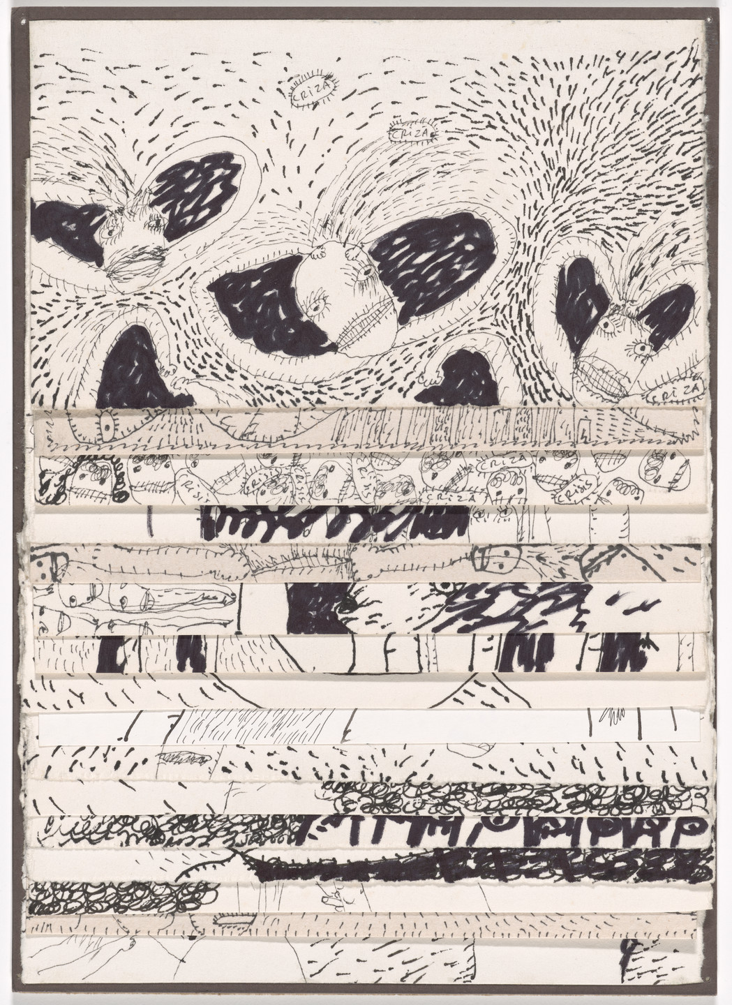 Dan Perjovschi. Wonderful World (A). 1994–97