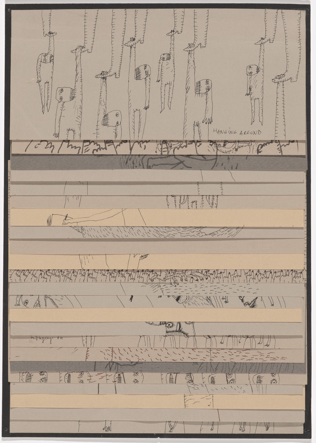 Dan Perjovschi. Wonderful World (A). 1994–97