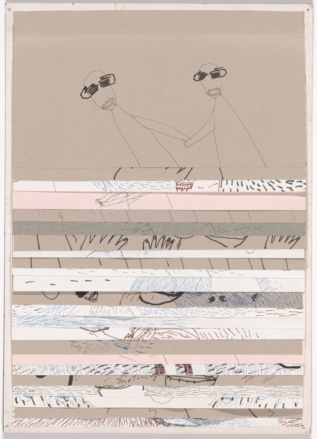 Dan Perjovschi. Wonderful World (A). 1994–97
