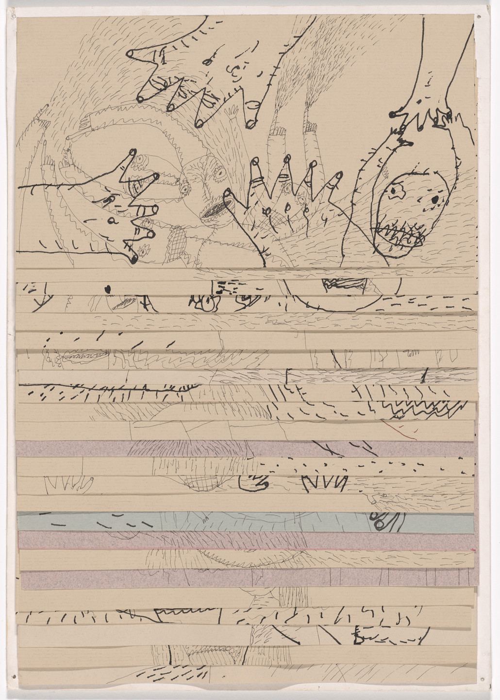 Dan Perjovschi. Wonderful World (A). 1994–97