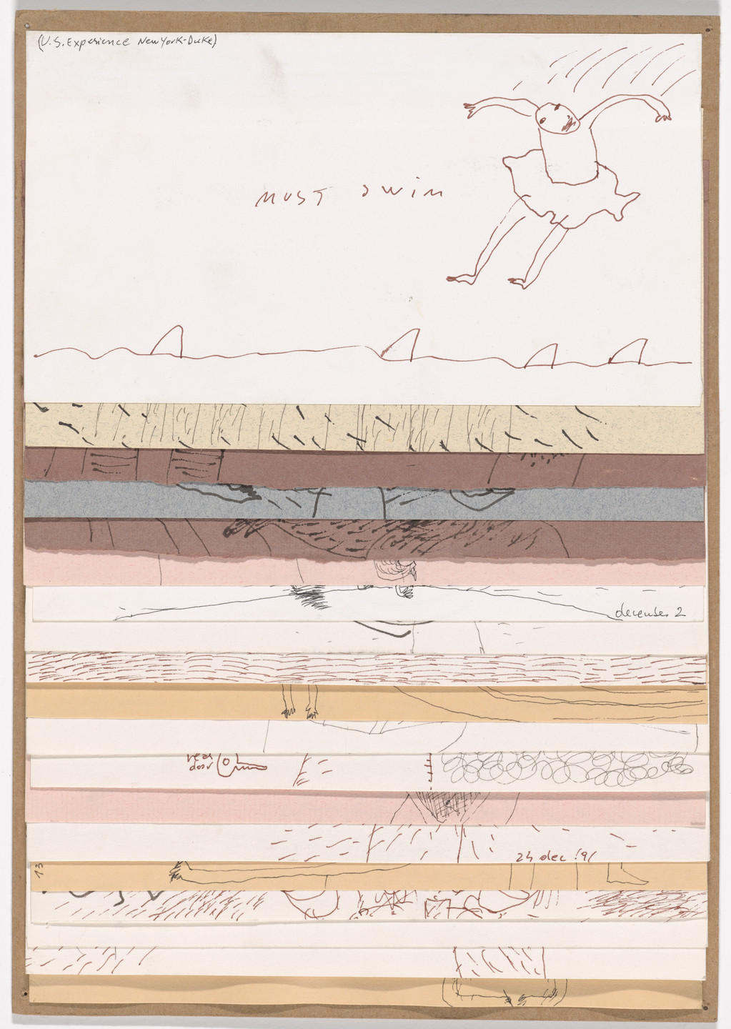 Dan Perjovschi. Wonderful World (A). 1994–97