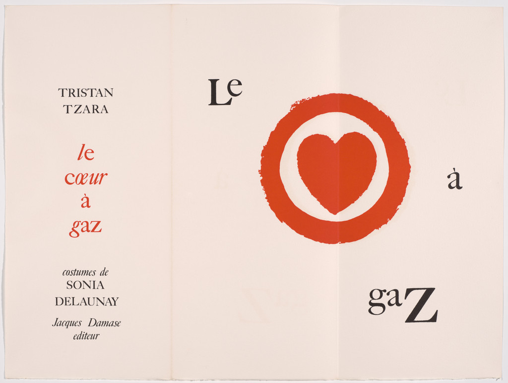 Double page half title from Le Coeur à Gaz (The Gas Heart)